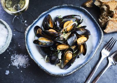 Recipe of the month – Moules Mariníere